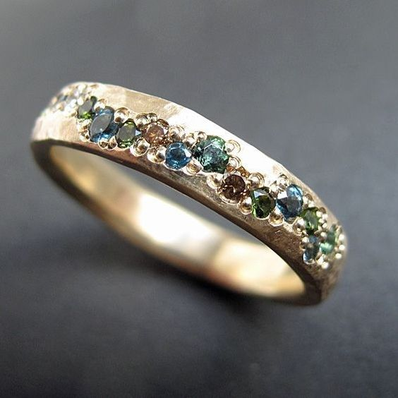 Vintage Boho Damen Ring Gold