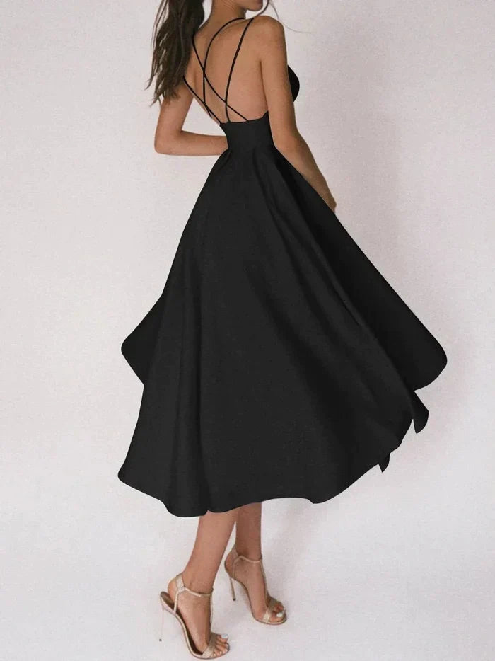 Kleid mit V-Ausschnitt für Damen