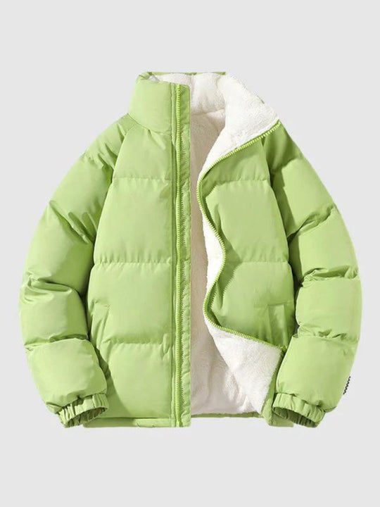 Langärmelige Fleece-Jacke für Herren