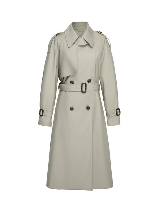 Klassischer Trenchcoat mit Gürtel für Damen