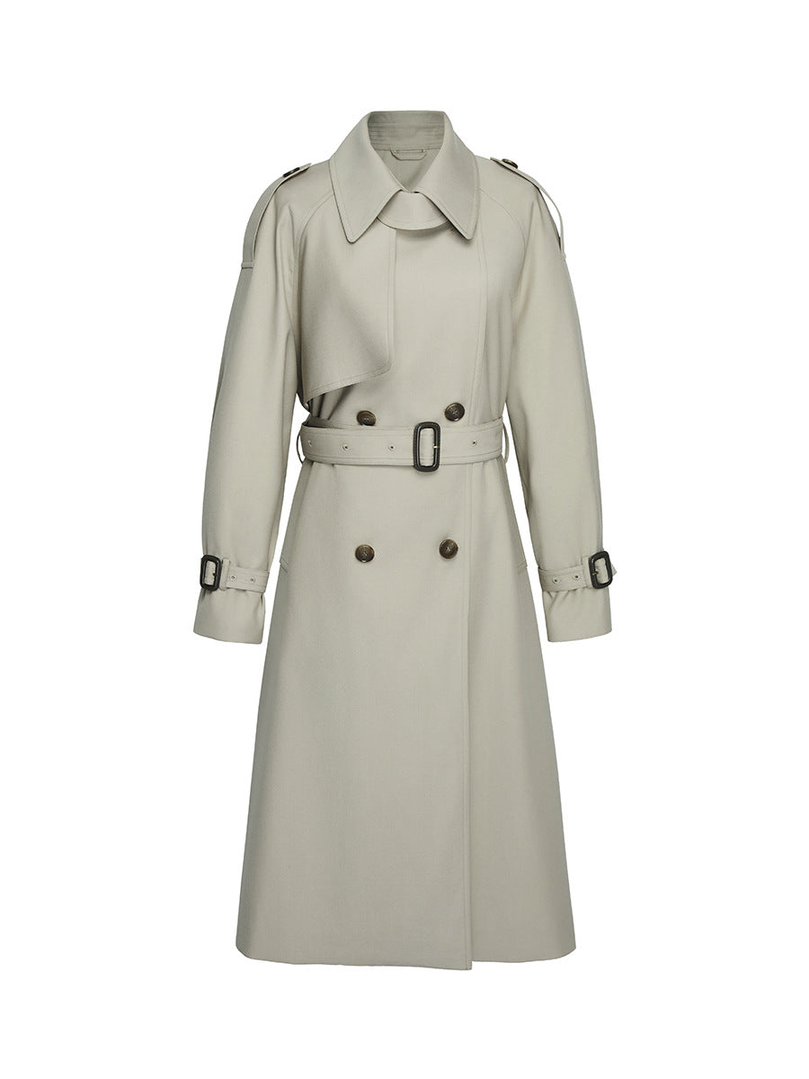 Klassischer Trenchcoat mit Gürtel für Damen