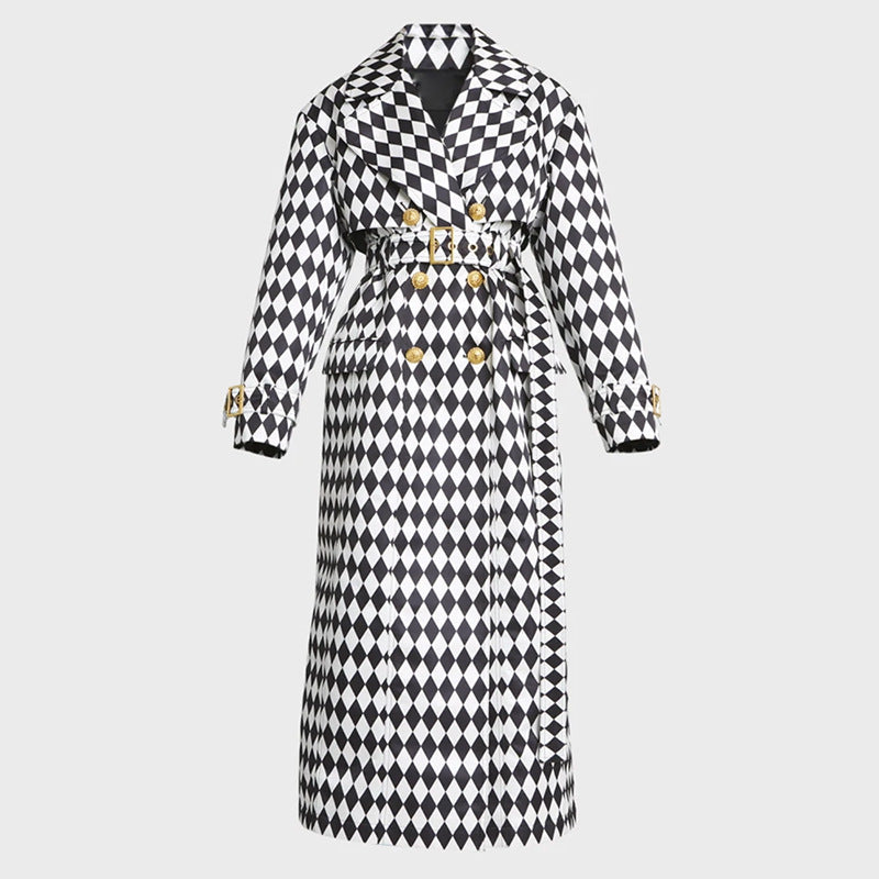 Harlequin Trenchcoat für Damen