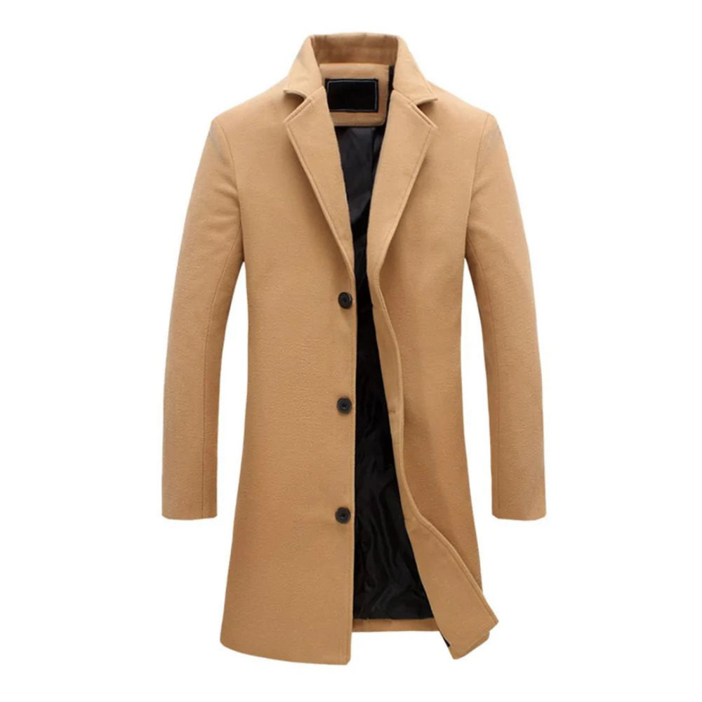 Langer Trenchcoat für Herren