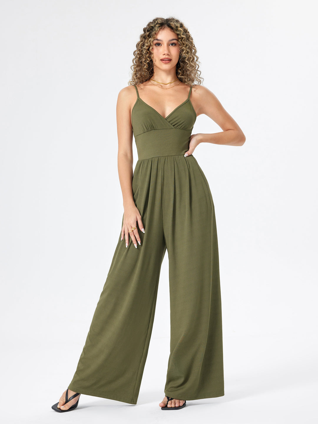 Jumpsuit mit weitem Bein für Damen