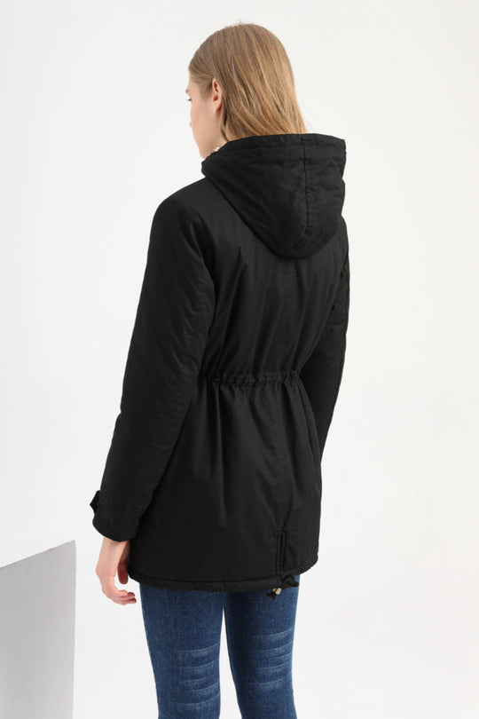 Winterjacke mit Kordelzug für Damen