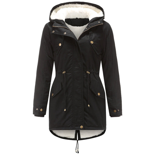 Winterjacke mit Kordelzug für Damen