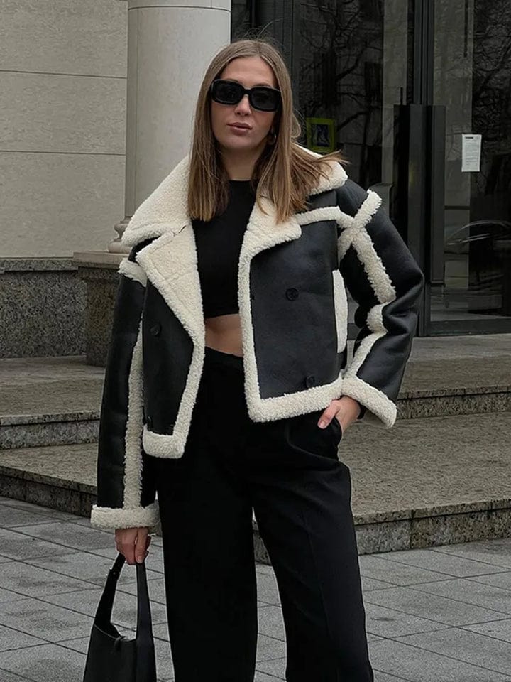 Jacke mit doppelter Knopfleiste für Damen