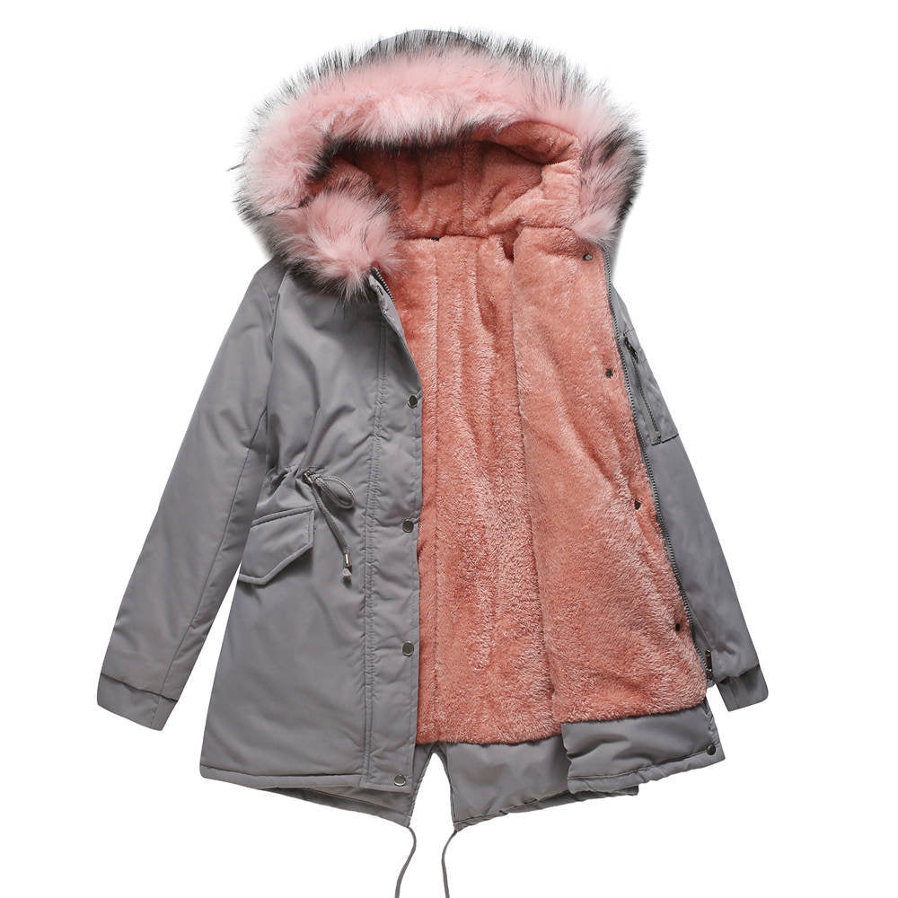 Damen-Parka mit Kapuze