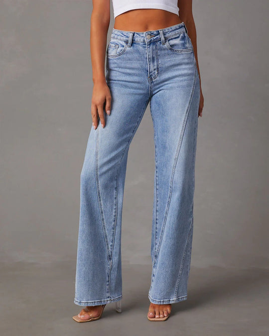 Gestreifte Jeans für Damen