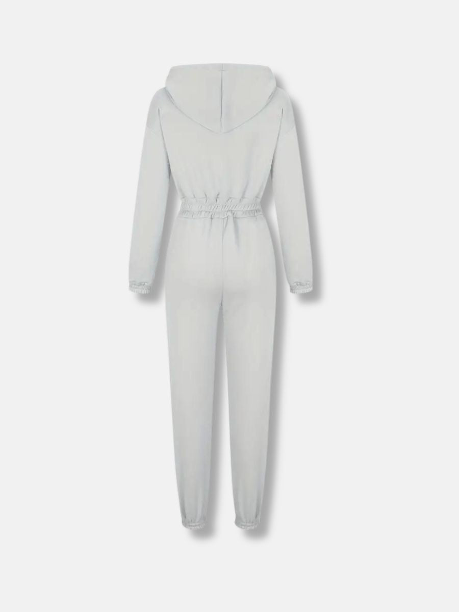 Jumpsuit mit Kapuze für Damen