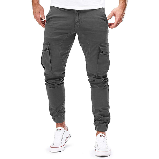 Cargohose mit doppelten Taschen für Herren