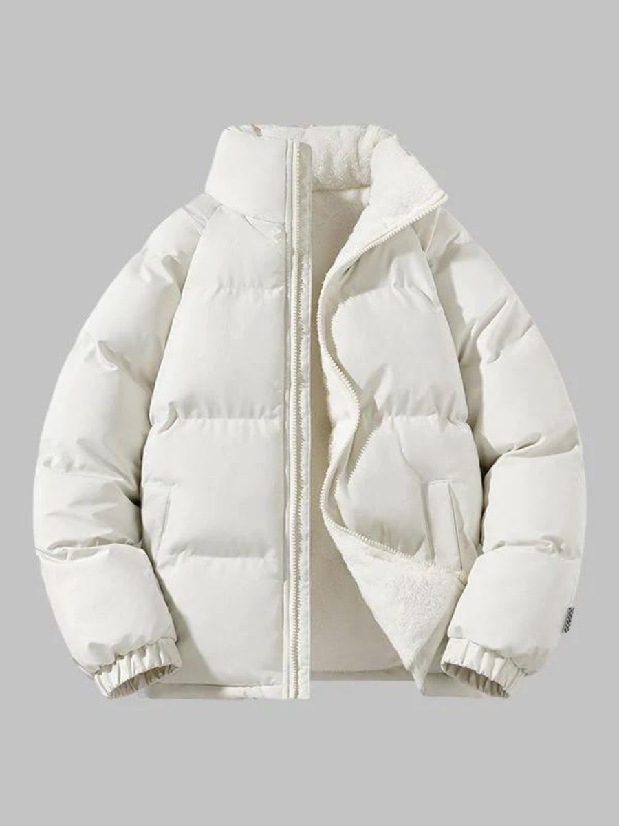 Langärmelige Fleece-Jacke für Herren