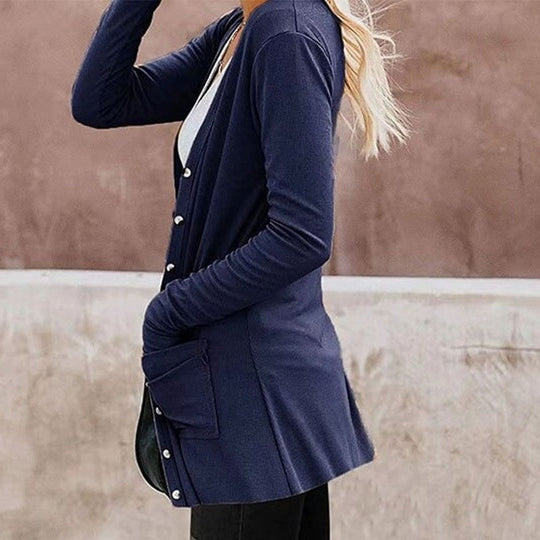 Klassische Strickjacke für Damen