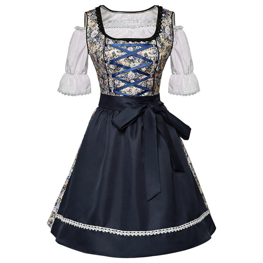 Damen Weinlese Oktoberfest Dirndl Kleid