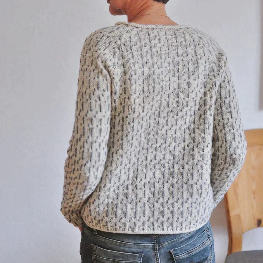 Pullover mit U-Boot-Ausschnitt für Damen