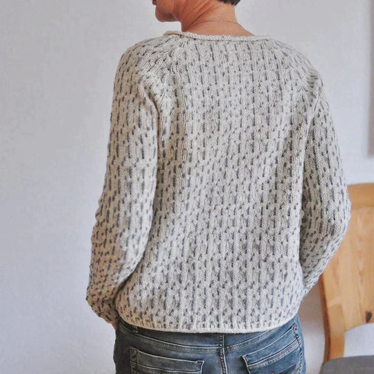 Pullover mit U-Boot-Ausschnitt für Damen