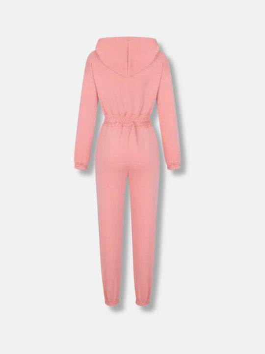 Jumpsuit mit Kapuze für Damen