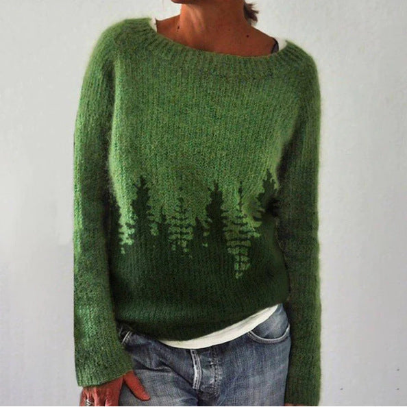 Eleganter Strickpullover für Damen