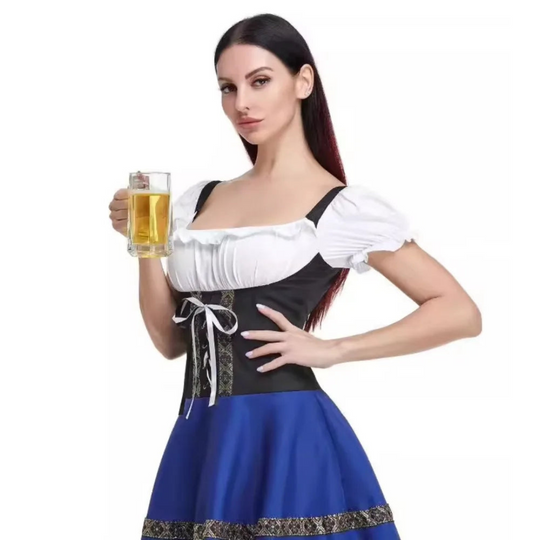 Oktoberfest Dirndl Kurzes Kleid für Damen