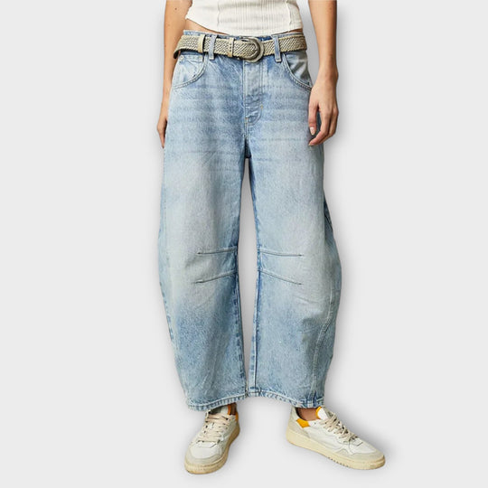 Weit geschnittene Jeans für Damen