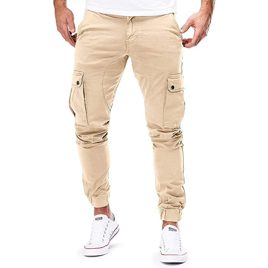 Cargohose mit doppelten Taschen für Herren