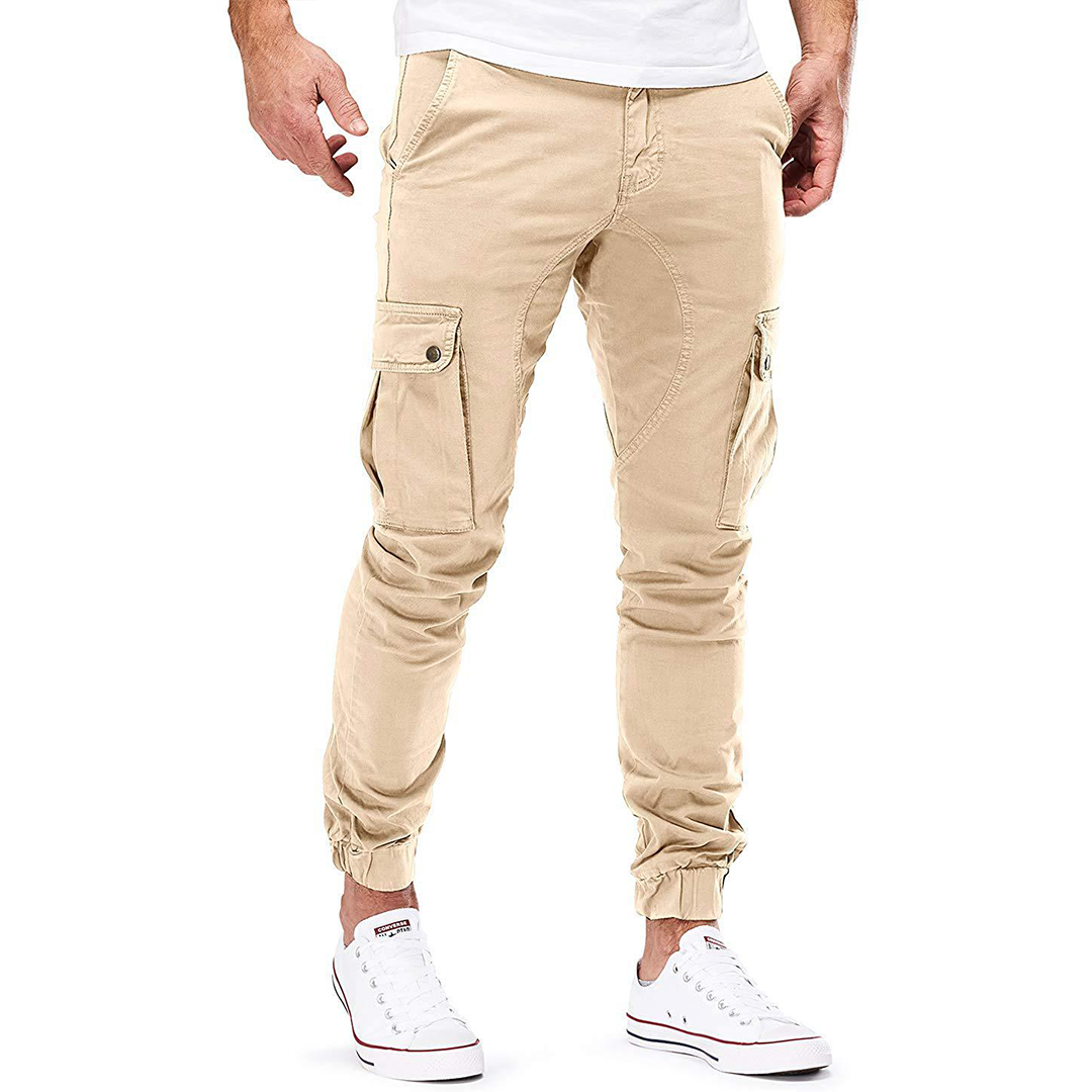 Cargohose mit doppelten Taschen für Herren