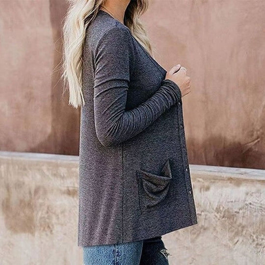 Klassische Strickjacke für Damen