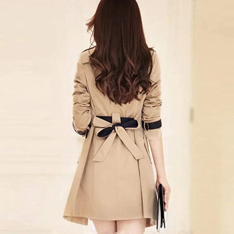 Langer Trenchcoat für Damen