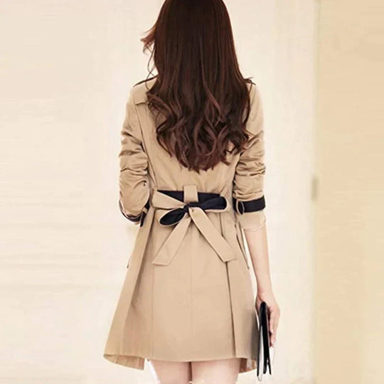 Langer Trenchcoat für Damen