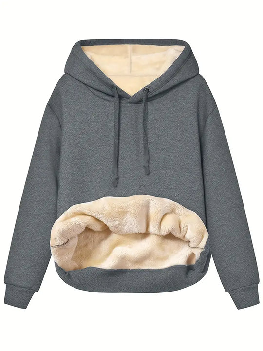 Kuscheliger Pocket-Hoodie für Damen