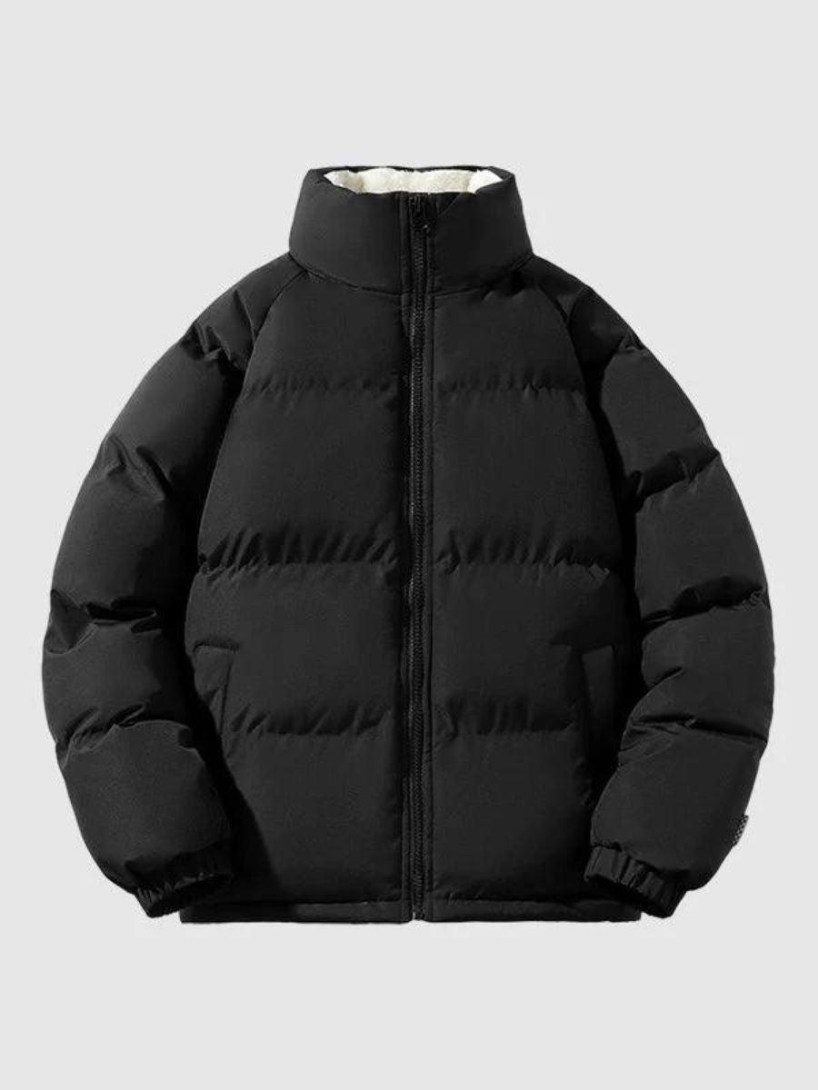 Langärmelige Fleece-Jacke für Herren