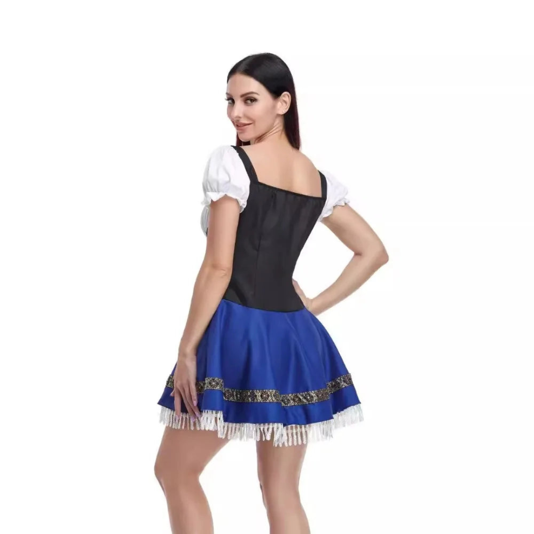 Oktoberfest Dirndl Kurzes Kleid für Damen