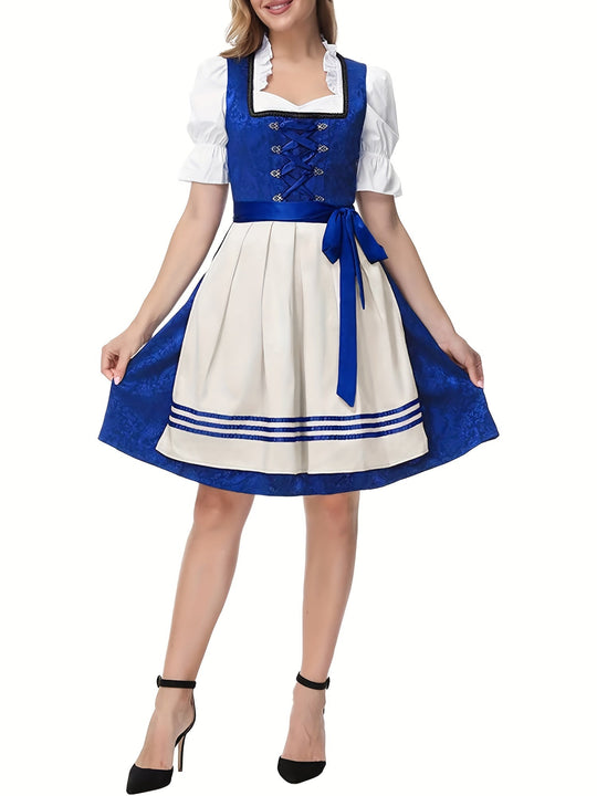 Klassisches Dirndl-Kleid für Damen zum Oktoberfest