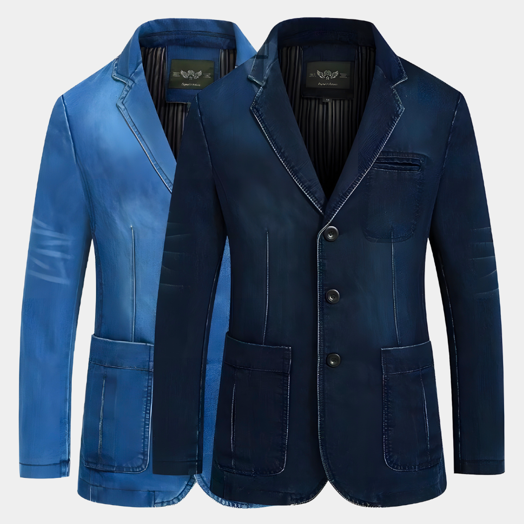 Klassischer Blazer mit Revers für Herren