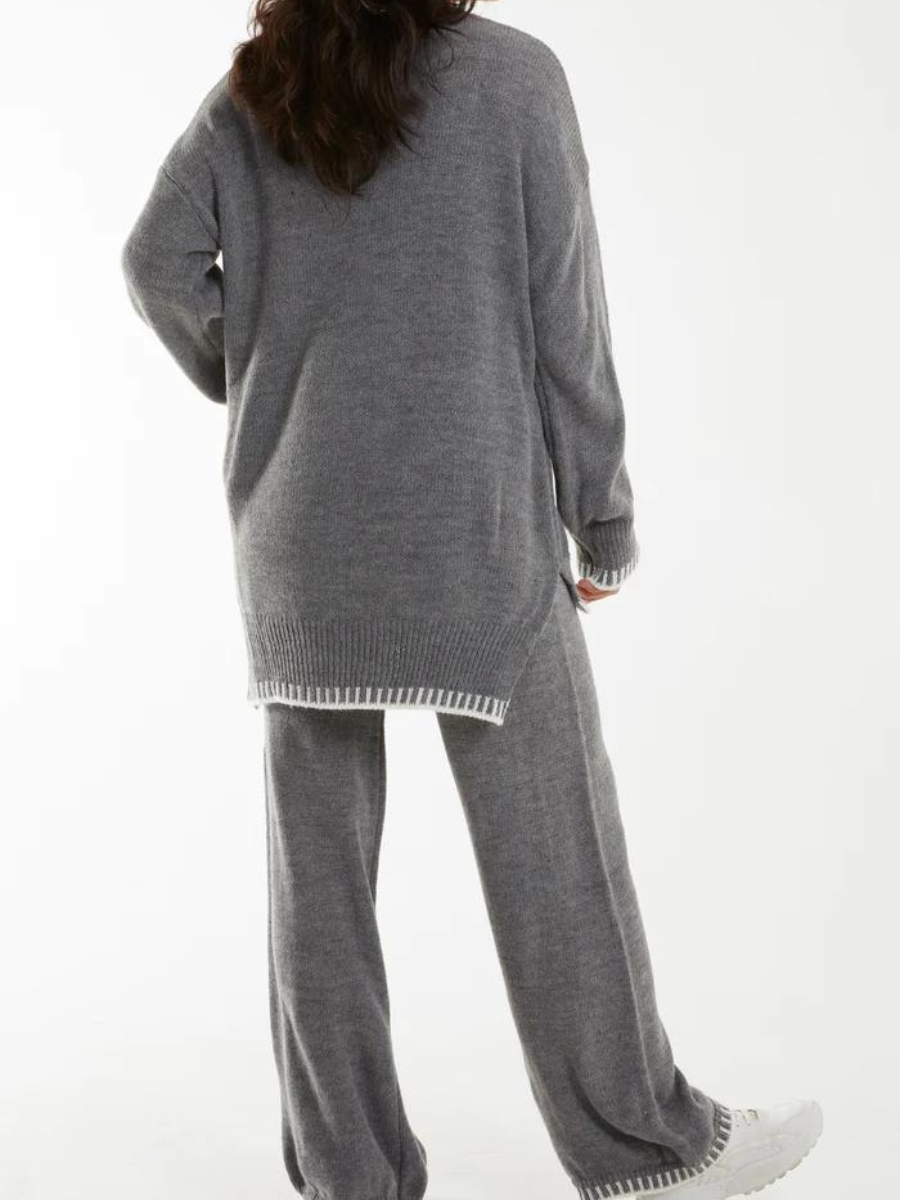 Wollpullover mit Hose für Damen