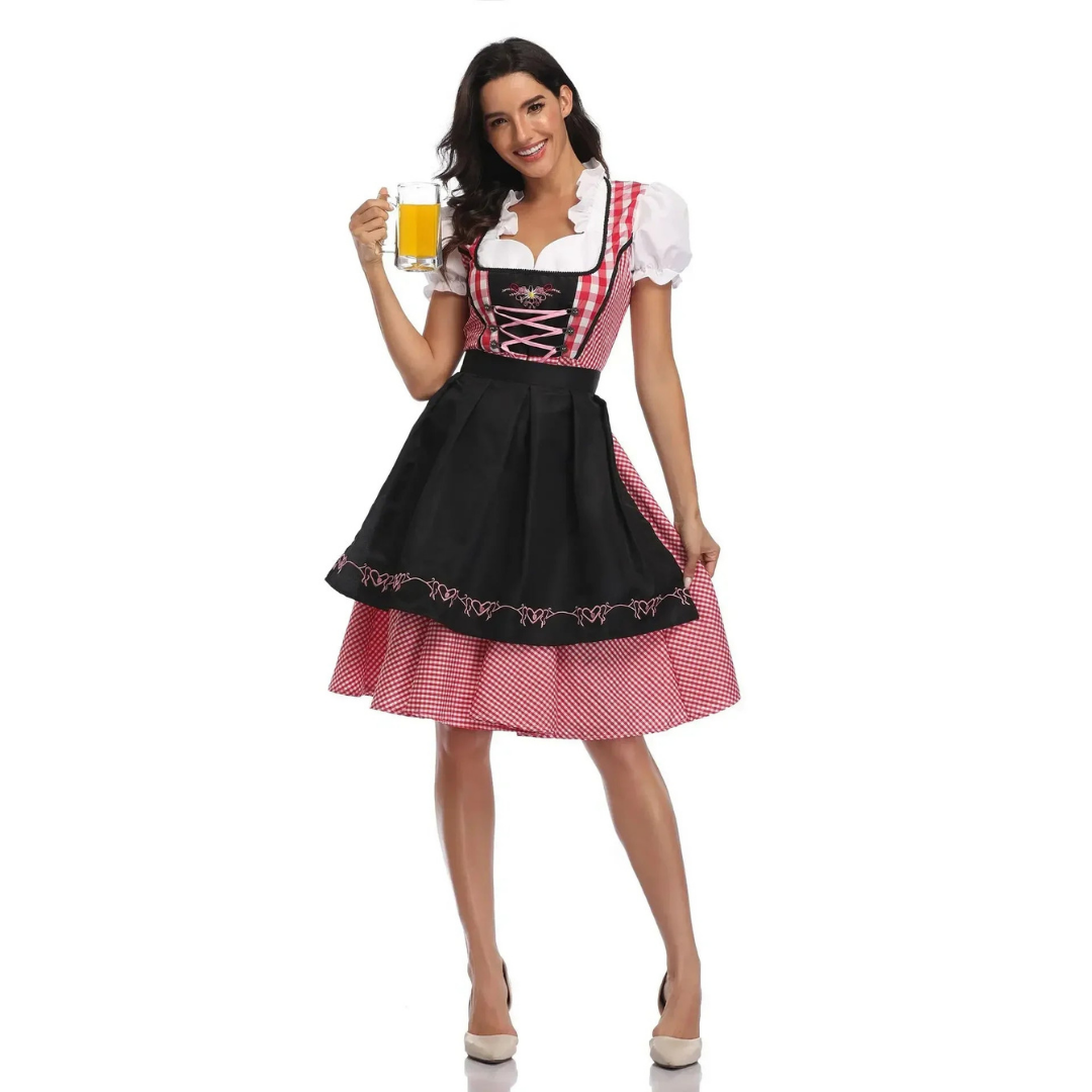 Damen Oktoberfest Dirndlkleid