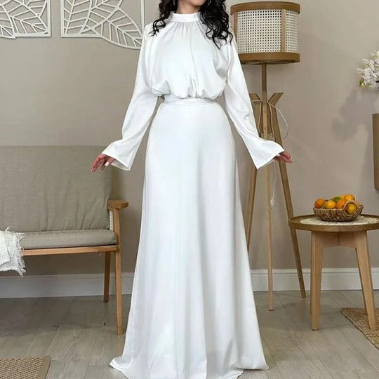 Elegantes Maxikleid mit Ärmeln für Damen