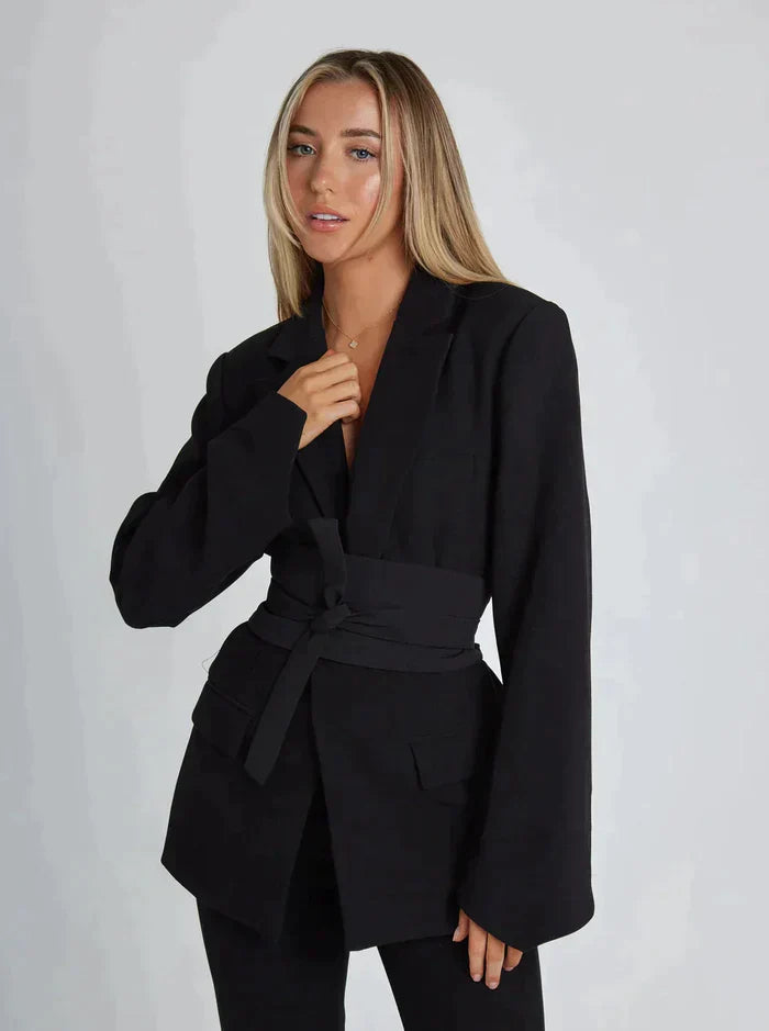 Blazer mit Gürtel für Damen