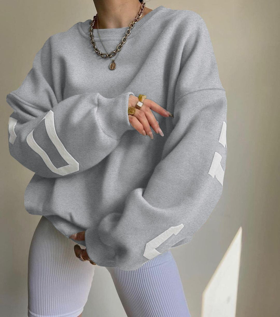 Damen Sweatshirt in Übergröße