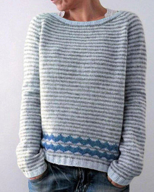 Eleganter Strickpullover für Damen