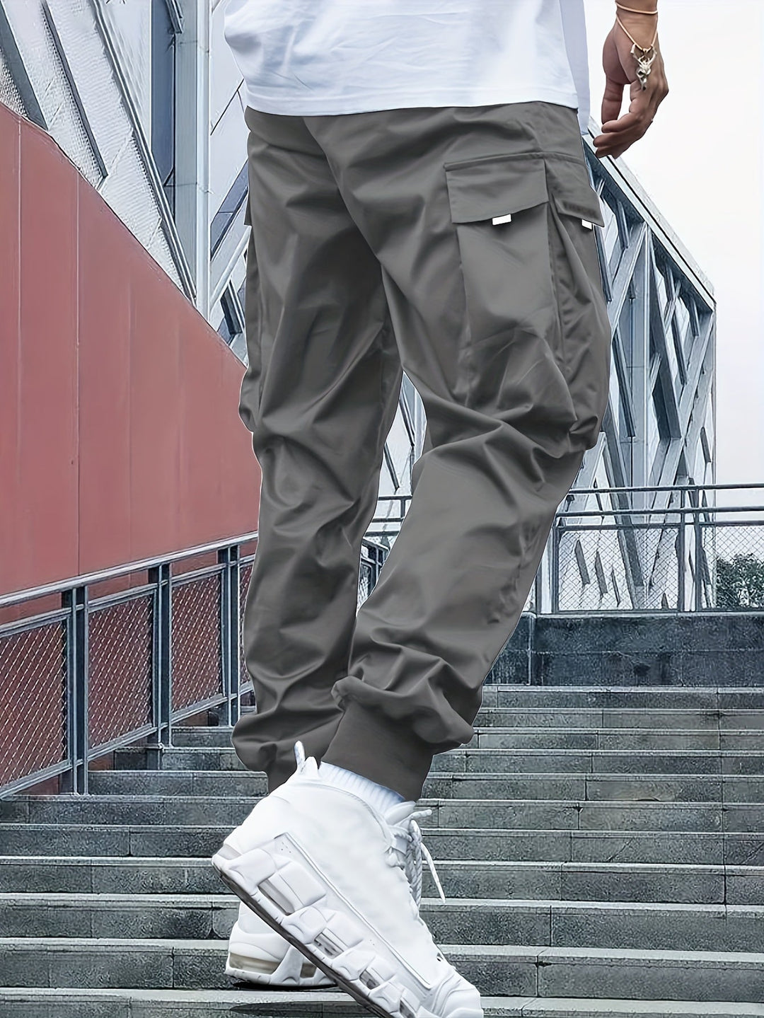 Herren Cargo-Jogger-Hose