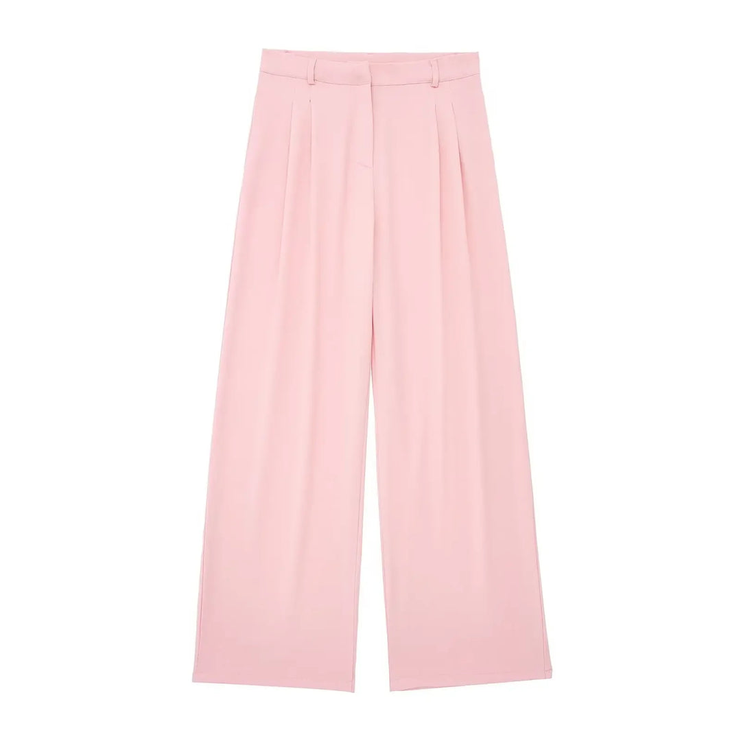 Elegantes Damen Neckholder Set Rückenfrei Slim-Fit Hose