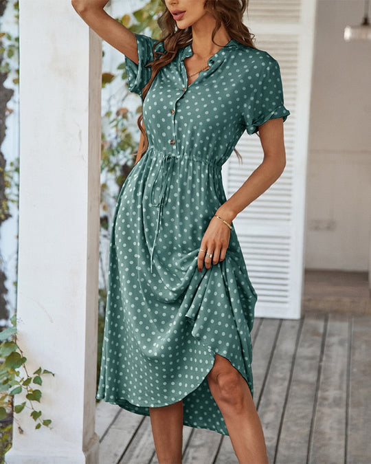 Polka Dot Kleid für Damen