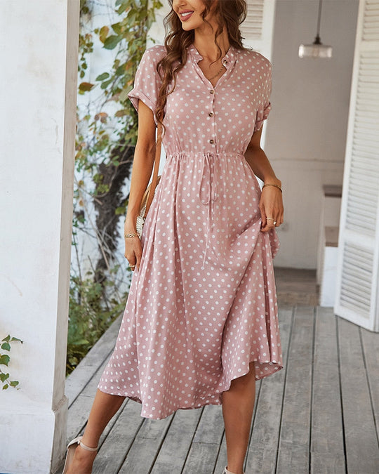 Polka Dot Kleid für Damen