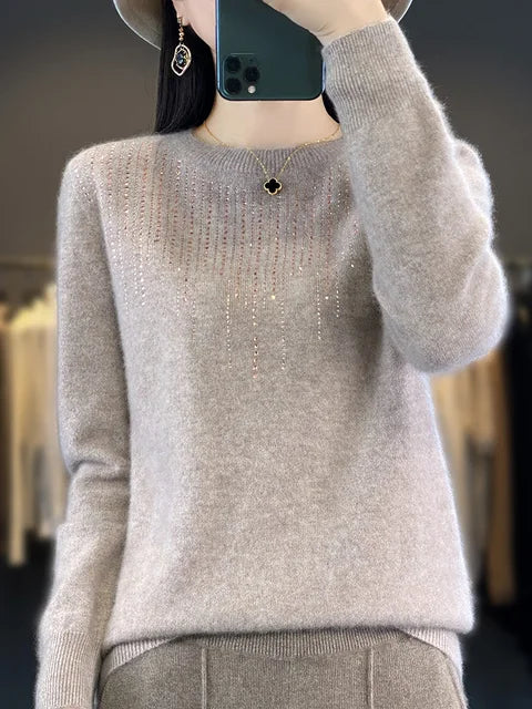 Glitzerpullover für Damen