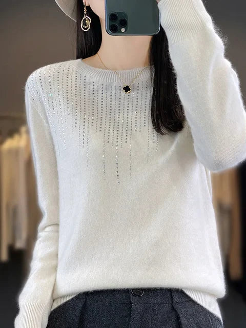 Glitzerpullover für Damen