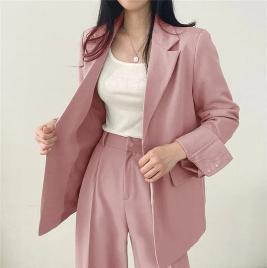 Blazer und Hosenset für Damen