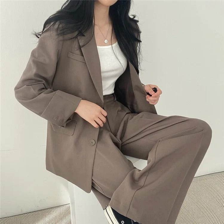 Blazer und Hosenset für Damen