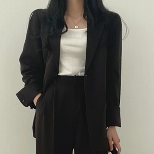 Blazer und Hosenset für Damen