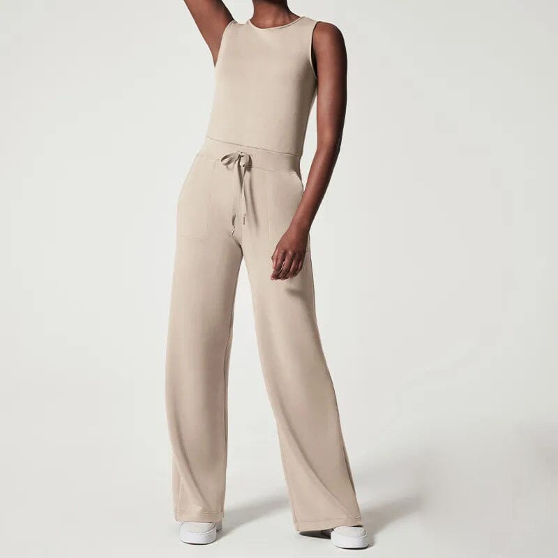 Ärmelloser Jumpsuit für Damen